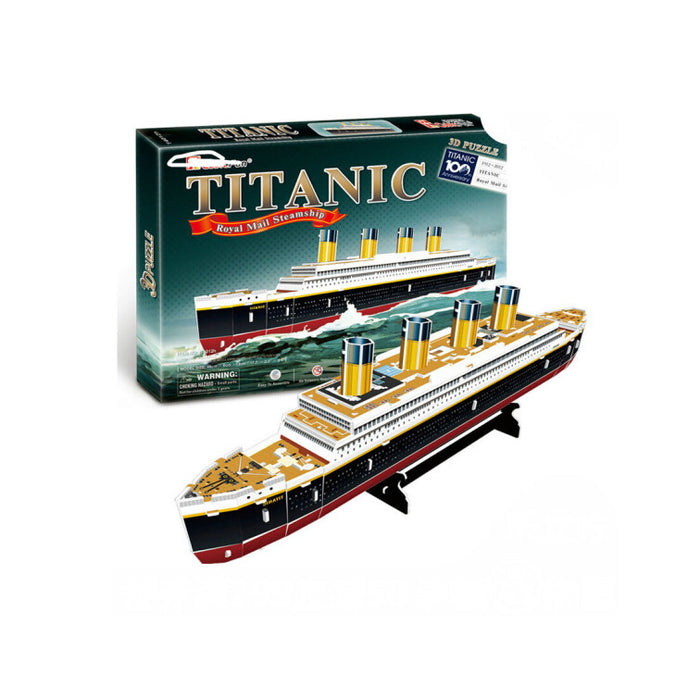 Cubicfun T4011h Titanic Ship Model(Large)3D Puzzle. 113 Pieces