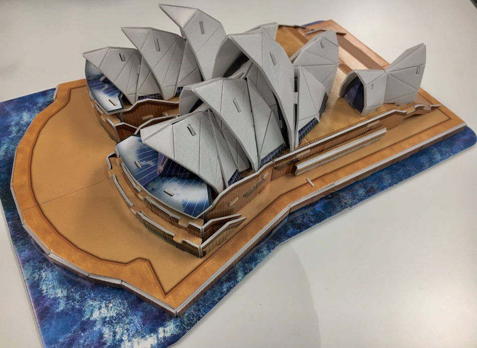 Sydney Opera House (71 pcs) - (S.T.E.A.M) CubicFun 3D puzzle C067h