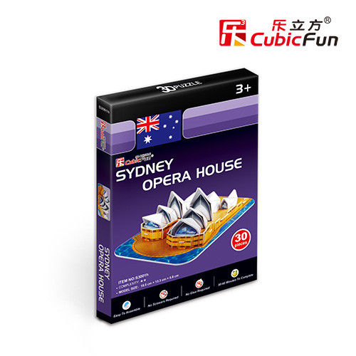 CubicFun 3D puzzles S3001h Sydney Opera House 30pcs