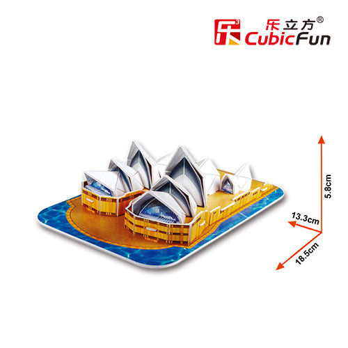 CubicFun 3D puzzles S3001h Sydney Opera House 30pcs